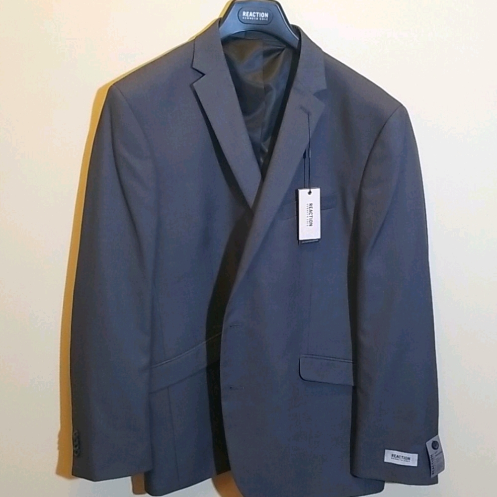 Gray Kenneth Cole Reaction Suit Jacket